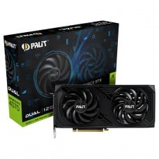Placa de Vídeo Palit NVIDIA GeForce RTX 4070 Dual, 12GB, GDDR6X, DLSS, Ray Tracing, NED4070019K9-1047D