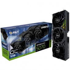 Placa de Vídeo Palit NVIDIA GeForce RTX 5070 GamingPro OC, 12GB, GDDR7, DLSS, Ray Tracing, NE75070T19K9-GB2050A