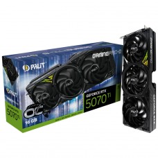 Placa de Vídeo Palit NVIDIA GeForce RTX 5070 Ti GamingPro-S OC, 16GB, GDDR7, DLSS, Ray Tracing, NE7507TS19T2-GB2031U