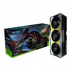 Placa de Vídeo Palit NVIDIA GeForce RTX 5080 GamerRock, 16GB, GDDR7, DLSS, Ray Tracing, NE75080019T2-GB2030G