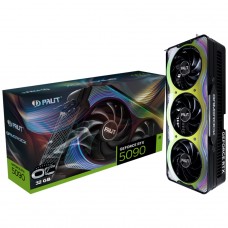 Placa de Vídeo Palit NVIDIA GeForce RTX 5090 GamerRock OC, 32GB, GDDR7, DLSS, Ray Tracing, NE75090S19R5-GB2020G