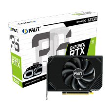 Placa de vídeo Palit RTX 3060 StormX OC, LHR, 12GB GDDR6, DLSS, Ray Tracing, NE63060S19K9-190AF