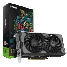 Placa de Vídeo PCYES NVIDIA GeForce RTX 5060 Ti, 16GB, GDDR7, DLSS, Ray Tracing, PVRTX5060TIB2F16G