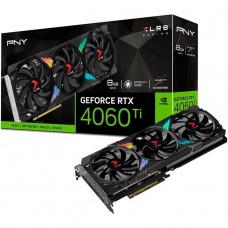 Placa de Vídeo PNY NVIDIA GeForce RTX 4060 Ti XLR8 Gaming, 8GB, GDDR6, DLSS, Ray Tracing, VCG4060T8TFXXPB1