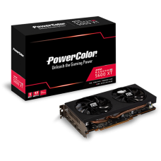Placa de Vídeo Powercolor, Radeon, Navi RX 5600 XT Dual OC, 6GB, GDDR6, AXRX 5600XT 6GBD6-3DHV2/OC 