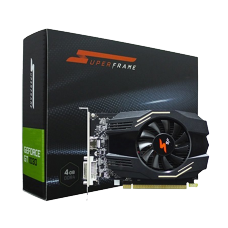 Placa de Vídeo SuperFrame GeForce GT 1030, 4GB, SDDR4, 64bit, GT1030/4GD4P4DI