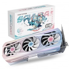 Placa de Vídeo Yeston AMD Radeon RX 9070 XT Sakura Atlantis, 16GB, GDDR6, FSR, Ray Tracing, YT RX-97XT-16D6-YOA-11PCI