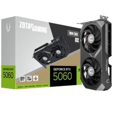 Placa de Vídeo Zotac Gaming NVIDIA GeForce RTX 5060 Twin Edge OC, 8GB, GDDR7, DLSS, Ray Tracing, ZT-B50600H-10A