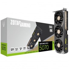 Terabyte Placa de Vídeo Zotac Gaming NVIDIA GeForce RTX 5070 Solid OC, 12GB, GDDR7, DLSS, Ray Tracing, ZT-B50700J-10P image