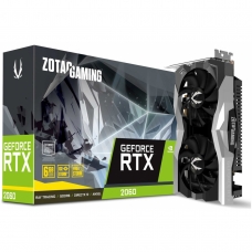 Placa de Vídeo Zotac GeForce RTX 2060 Gaming Twin Fan, 6GB GDDR6, DLSS, Ray Tracing
