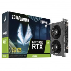 Placa De Vídeo Zotac NVIDIA GeForce RTX 3050 Twin Edge OC, 6GB, GDDR6, DLSS, Ray Tracing, ZT-A30510H-10L