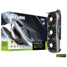 Placa De Vídeo Zotac NVIDIA GeForce RTX 4070 Ti Gaming Trinity OC