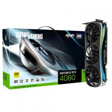 Placa De Vídeo Zotac NVIDIA GeForce RTX 4080 Gaming AMP Extreme AIRO, 16GB, GDDR6X, DLSS, Ray Tracing, ZT-D40810B-10P