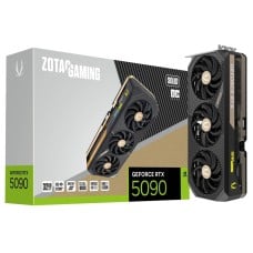 Placa de Vídeo Zotac Gaming NVIDIA GeForce RTX 5090 Solid OC, 32GB, GDDR7, DLSS, Ray Tracing, ZT-B50900J-10P 