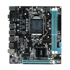 Placa Mãe Afox IH61-MA2-V6 Chipset H61, Intel LGA 1155, mATX, DDR3