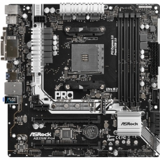 Placa Mãe ASRock AB350M Pro4, Chipset B350, AMD AM4, mATX, DDR4