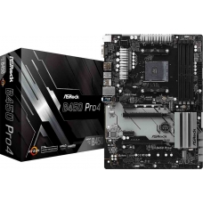 Placa Mãe ASRock B450 PRO4, Chipset B450, AMD AM4, ATX, DDR4