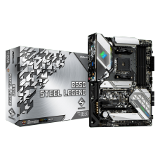 Placa Mãe AsRock B550 Steel Legend, Chipset B550, AMD AM4, ATX, DDR4, 90-MXBDF0-A0UAYZ