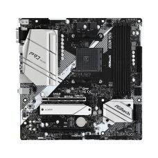 Placa Mãe AsRock B550M Pro4, B550, AMD AM4, mATX, DDR4, 90-MXBDK0-A0UAYZ