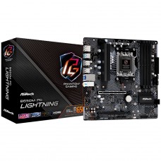 Placa Mãe ASRock B650M PG Lightning, Chipset B650, mATX, AMD AM5, DDR5