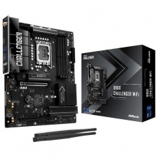 Placa Mãe ASRock B860 Challenger WiFi, Chipset B860, Intel LGA 1851, ATX, DDR5