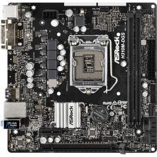 Placa Mãe ASRock H310M-DGS, Chipset H310, Intel LGA 1151, mATX, DDR4