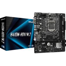 Placa Mãe Asrock H410M-HDV/M.2, Chipset H410M, Intel LGA 1200, mAXT, DDR4