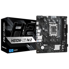Placa Mãe ASRock H610M-H2/M.2, Chipset H610, Intel LGA 1700, mATX, DDR4, 90-MXBP70-A0UAYZ