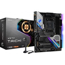 Placa Mãe ASRock X570 Taichi Wifi, Chipset X570, AMD AM4, ATX, DDR4 - Open Box