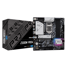 Placa Mãe ASRock Z590M Pro4, Chipset Intel Z590, Socket LGA 1200, mATX, DDR4, 90-MXBEP0-A0UAYZ
