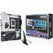 Placa Mãe Asus B860M AYW Gaming WiFi, Chipset B860, Intel LGA 1851, mATX, DDR5, 90MB1JS0-M0EAY0