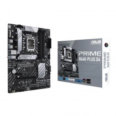 Placa Mãe Asus Prime B660-PLUS D4, Chipset B660, Intel LGA 1700, ATX, DDR4, 90MB18X0-M0EAY0