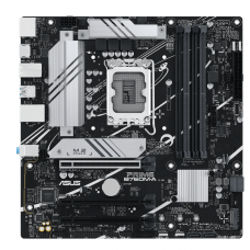 Placa Mãe Asus PRIME B760M-A, Chipset B760, Intel LGA 1700, mATX, DDR5, 90MB1EK0-M1EAY0