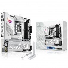 Placa Mãe Asus ROG Strix B860-G Gaming WiFi, Chipset B860, Intel LGA 1851, mATX, DDR5, White