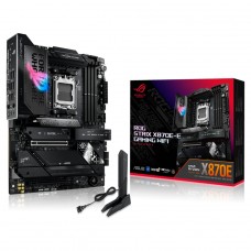 Placa Mãe Asus ROG Strix X870E-E Gaming WiFi, Chipset X870E, AMD AM5, ATX, DDR5