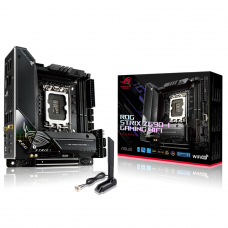 Placa Mãe ASUS ROG STRIX Z690-I GAMING WIFI, Chipset Z690, Intel LGA 1700, Mini ITX, DDR5, 90MB1910-M0EAY0