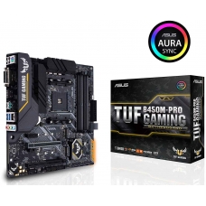Placa Mãe Asus TUF B450M-PRO GAMING, Chipset B450, AMD AM4, mATX, DDR4