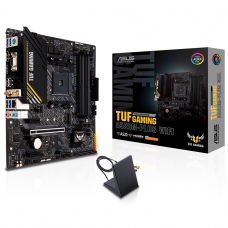 Placa Mãe Asus TUF Gaming A520M-PLUS WIFI, Chipset A520, AMD AM4, mATX, DDR4, 90MB17F0-M0EAY0