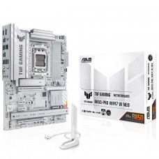 Placa Mãe Asus TUF Gaming B850-PRO WIFI7 NEO, Chipset B850, AMD AM5, ATX, DDR5, Branca