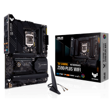 Placa Mãe ASUS TUF Gaming Z590-PLUS WIFI, Chipset Z590, Intel LGA 1200, ATX, DDR4, 90MB16C0-M0EAY0