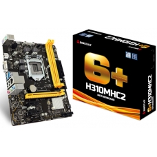 Placa Mãe Biostar H310MHC2, Chipset H310, Intel LGA 1151, mATX, DDR4