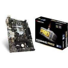 Placa Mãe Biostar H310MHD PRO 2, Chipset H310, Intel LGA 1151, mATX, DDR4