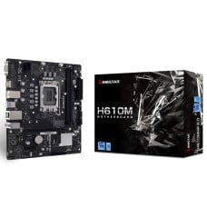 Placa Mãe Biostar H610MHP 2.0, Chipset H610, Intel LGA 1700, mATX, DDR4