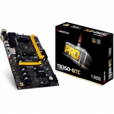 Placa Mãe Biostar PRO TB350-BTC, Chipset B350, AMD AM4, ATX, DDR4