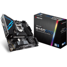 Placa Mãe Biostar Racing B460GTQ VER 5.0, Chipset B460, Intel 1200, mATX, DDR4