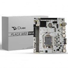 Placa Mãe Duex DX B75ZG M2 White, Chipset B75, Intel LGA 1155, MATX, DDR3, Branco