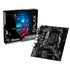 Placa Mãe GALAX B550M, Chipset B550, AMD AM4, mATX, AB550MAGCHY1CW