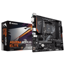 Placa Mãe Gigabyte A520M AORUS Elite, Chipset A520, AMD AM4, mATX, DDR4