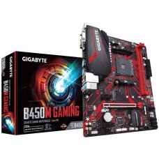 Placa Mãe Gigabyte B450M Gaming, Chipset B450, AMD AM4, mATX, DDR4 - Open Box