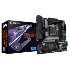 Placa Mãe Gigabyte B760M Aorus Pro AX DDR4, Chipset B760, Intel LGA 1700, mATX, DDR4